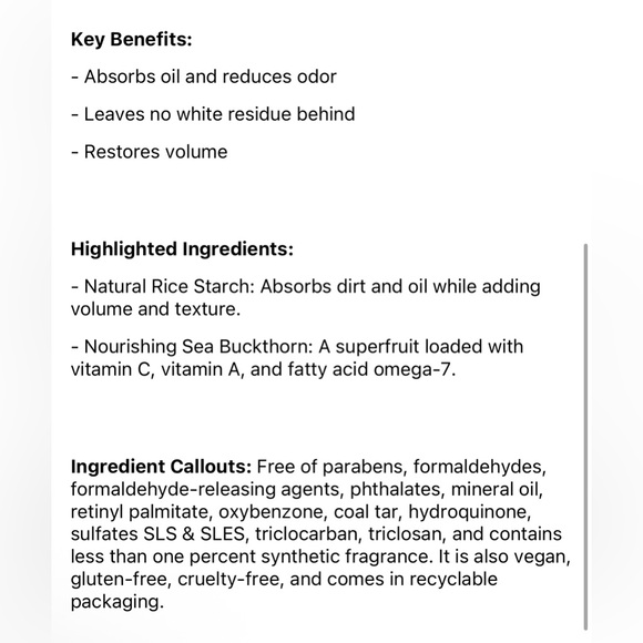 🌿 AMIKA Perk Up Dry Shampoo - Picture 10 of 10